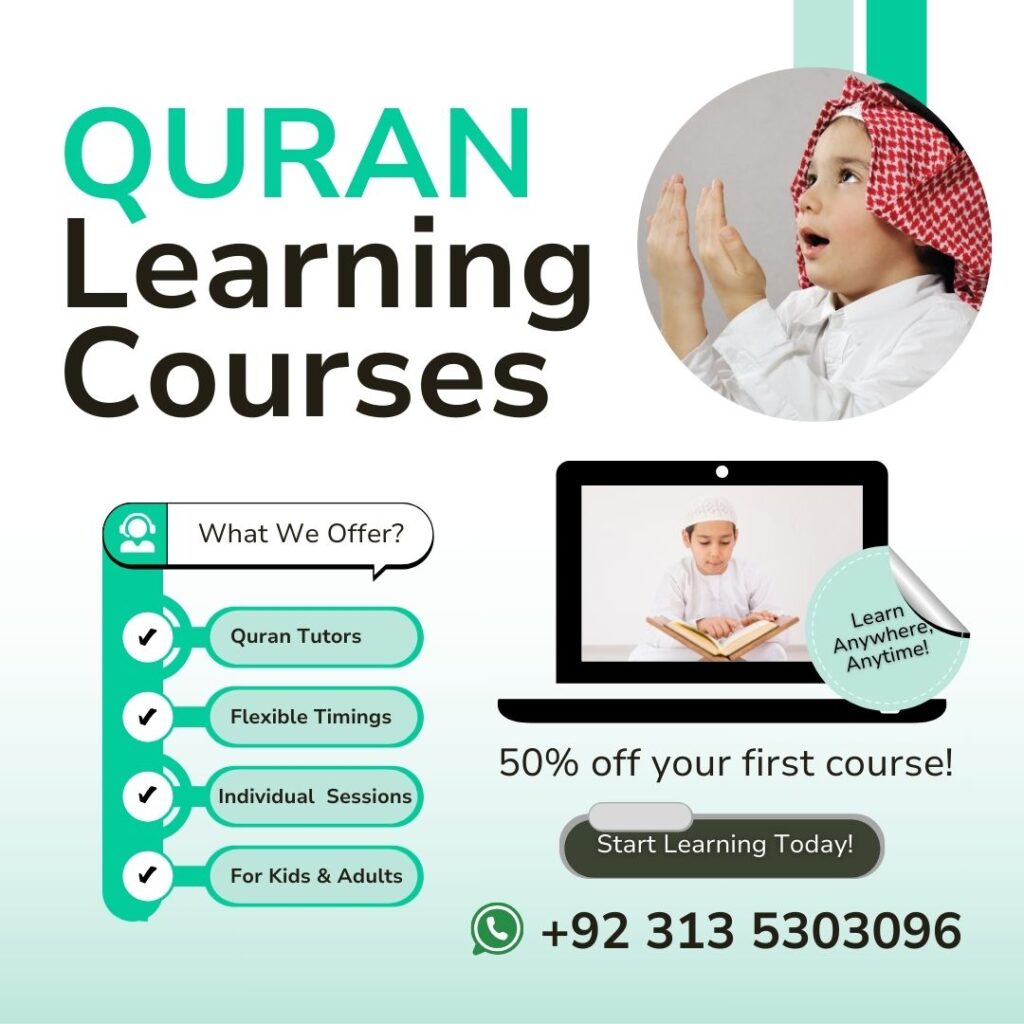 Quran Learning Courses, Learn Tajweed Online